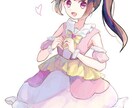 きらきらした可愛い女の子の絵を描きます かわいいイラスト、儚いイラストを求めるあなたに！ イメージ1