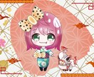 あなたのミニキャラと相棒をイラスト化します ゲーム用SNSアイコンとして使用できるミニキャラを描きます イメージ8