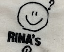 ポーチやTシャツに手刺繍いたします 現役ファッションデザイナーがデザイン提案、刺繍します。 イメージ5