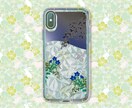 ハンドメイドダイヤモンドケースあります ダイヤモンドケースは柔らかくスマホの色が反映されて綺麗です イメージ4