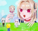 かわいい女の子を描きます かわいくてどこか芯のある女の子を描きます♡ イメージ3