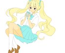 可愛い女の子のイラストを描きます 最短1日でラフをお送り致します イメージ1
