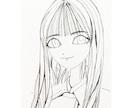 写真からゆるふわな似顔ドローイングをお描きします ご自宅に、贈り物に。繊細な線で描く、あなただけの原画 イメージ2