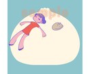 ポップなイラスト作成します ジャケットやサムネにも！オリジナルイラスト作成します！ イメージ2