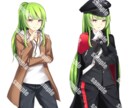 動画等に使える「キャラ立ち絵」制作します プレイ動画、歌ってみた、同人ゲームなど様々な用途に対応！ イメージ3