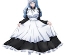キャラクターイラストを描きます youtubeの動画、Vtuberなど配信用の立ち絵などに！ イメージ3