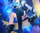透明感のある女性キャラデザ、イラスト制作いたします つやっとした透明感のある塗りのイラストいかがですか？ イメージ6