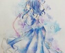 優しく、幻想的な物語性のある絵をお届けします 綺麗で儚い、優しくて淡い。そんなイメージが好きな方へ❀ イメージ10