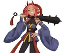 ゲームなどに使うポーズ付き全身イラストを作成します 多様なクリエイターの中からあなたのお気に入りがきっと見つかる イメージ1