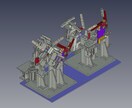 3DCADで設計し3Dデータを納品します IRONCADを使用し3Dデータ作成。 イメージ4