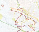 用途に合わせて地図を作成します 航空写真・広域地図で示したいときに イメージ2