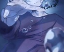 雰囲気のあるここだけのイラスト作成します 表紙・挿絵・MV・サムネなどにお使いください イメージ5