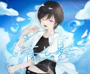 曲に合った絵柄で歌ってみたのイラスト制作します 動画やサムネイル用イラスト、その他イラストを作成致します。 イメージ6