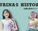 選べる背景★HP風プロフィールムービー作ります 幼少期との成長を比較！WEB風のおしゃれな動画です イメージ4
