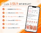 Instagram投稿画像（5投稿分）制作します CANVAテンプレートで作る！４枚×5投稿分（投稿も可） イメージ2