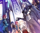 ご希望に合わせたイラストを制作いたします 一枚絵/動画/SNSサムネイル/ゲームスチルなどに イメージ1