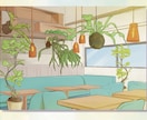 不動産・店舗の景観・背景画・風景イラスト作成します 建築や自然の絵をご要望のタッチで作画！室内屋内描写もお任せ！ イメージ9