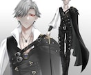 ゲーム＆TRPG用キャラクター描きます キャラクターデザイン料も込み！修正回数制限なし！ イメージ2