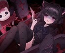 萌え系イラストをお描きします snsの活動やグッズなどにට ̫ට ♡♡ イメージ3