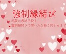 強制縁結び！守護霊同志を結びつけます 守護霊同士の強制縁結び！あなたの恋愛を強力サポート！ イメージ1