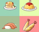 先着5名様限定セール★デフォルメアイテム作成します 趣味、食べ物、愛着ある私物などをアイコンに★商用利用可◎ イメージ4
