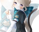 可愛らしいイラスト描きます アイコン、立ち絵、一枚絵を描かせていただきます♪ イメージ3