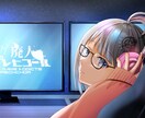 歌ってみた・オリジナルMV等のイラスト描きます YouTube動画投稿やサムネイルに！あなただけのイラストを イメージ9