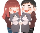 貴方と推しの夢絵描きます ゆるい絵柄の可愛らしい夢絵で、モチベーションアップ！ イメージ3