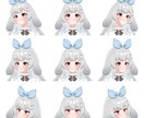 ふわふわ＆高可動Live2Dモデリング制作致します ふわふわ揺れで可愛い！高可動域モデル◎ イメージ3