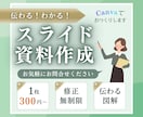 伝わる！わかる！原稿から見やすい資料をつくります "伝えたい"にまっすぐに！ 頭にスッと入る資料作りします！ イメージ1