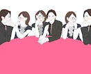 喜んでいただける似顔絵を描きます アイコン、待ち受けにしたりプレゼントいかがでしょうか⭐︎ イメージ4