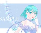 夢絵、オリキャライラストオーダー承ります バストアップ専用！あなたのイメージ、愛を持って形にします！ イメージ2