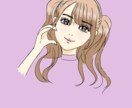 商用化OK！大人可愛い/キレイ系イラスト描きます SNSアイコン/サムネなど様々な用途に！ イメージ2