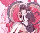 先着限定価格！かわいい女の子のイラスト制作します ポップでオシャレなイラストが得意です！ イメージ5