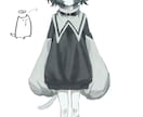 厚塗りでダークな雰囲気のイラスト制作します オリジナルの一枚絵、動画用サムネイルなど イメージ4