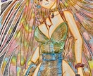 あなただけのオリジナルヒロインを手描きします。ます オリジナルヒロインの作画の提供。 イメージ8