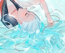 透明感のある一枚絵をお届けします YouTubeサムネイル／歌ってみた／観賞用等 イメージ1