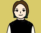 ポップすぎずゆるすぎない使いやすい似顔絵を描きます アイコンやプレゼント、寄せ書きなどに最適です！！ イメージ2