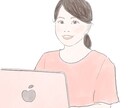 やさしい雰囲気で可愛く描く似顔絵アイコン制作します パーソナルカラーを取り入れてあなたらしさを色で表現！ イメージ3