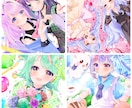 キラキラ可愛いイラストを作成します きらきらふわふわなイラストを作成させていただきます！ イメージ2