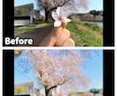 写真の素材編集承ります あなたの撮った写真もっと綺麗にしてみせます！ イメージ1