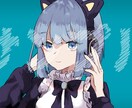 商用利用可！かわいいアニメ塗り風の絵を描きます 動画配信イラスト、立ち絵、アイコン,歌ってみた等～絵柄寄せ〇 イメージ3