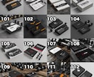 スポーツジム名刺/ショップカードの作成します スポーツクラブ/フィットネス向け最高にかっこいいデザイン イメージ10