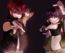 絵柄寄せ可！目を惹くイラスト、高品質絵描きます 観賞用、表紙、動画、Live2D用、立ち絵、キャス画などに！ イメージ10