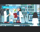 2Dアニメーション制作 動画オーダーます 手描きアニメーションオリジナル動画制作キャラクター動画イラス イメージ4