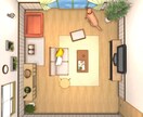 購入予定のインテリア3Dパースを作成します 3Dでサイズ感やレイアウトを確認できます♪ イメージ8