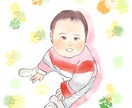 お写真を元に、ふんわり優しい似顔絵をお描きします SNSのアイコンやプレゼント、記念日などに♡ イメージ5