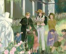 小説、雑誌の表紙や挿絵を描きます 世界観を大切にした背景込みのイラストを細かく描きます。 イメージ7