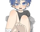 SNSで使用出来るアイコンや1枚絵を描きます ミニキャラや中性的なイラストを比較的低価格でお受けします！ イメージ1