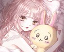 かわいい女の子イラスト描きます 一枚絵、アイコン・ヘッダーなど制作いたします。 イメージ1